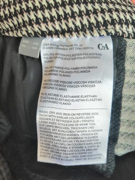 Nohavice c&a, 2 ks nenosené, top, c&a,46