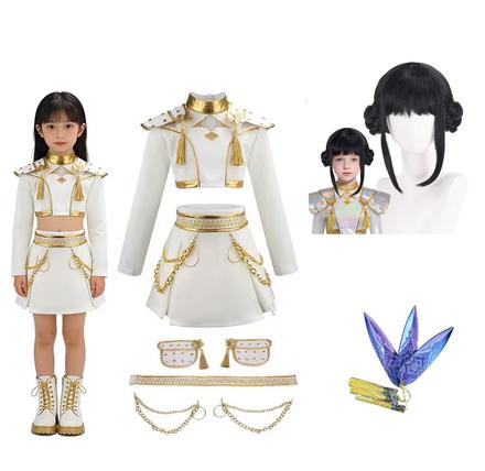 K-pop demon hunters huntrix zoey deluxe kostým, 