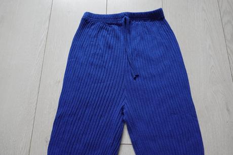 Mäkké vrúbkované nohavice fullamoda, m