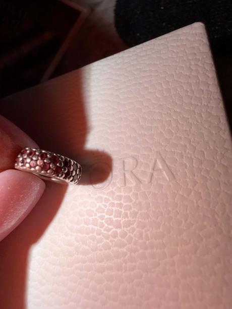 Pandora original privesok-koralka kruzok zirkony, pandora