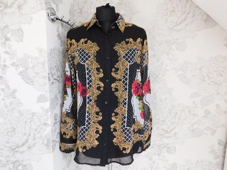 Damska trendy košelova bluzka, 36