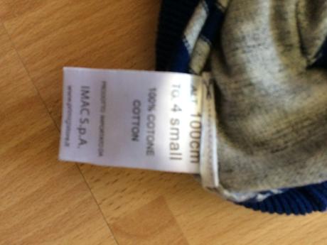 Nosený frajersky svetrik, primigi,104