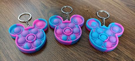 Kľúčenka disney pop it - mickey mouse,