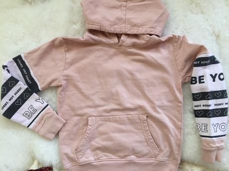 Dievčenská mikina s kapucňou a vreckami, 140