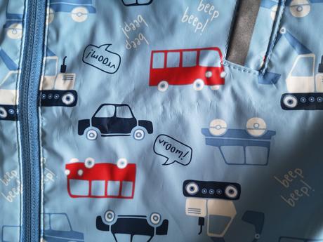 Chlapčenská bunda do dažďa, lupilu,110