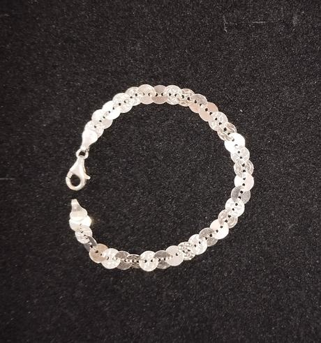 Náramok zo sterlingového striebra ag 925/1000, 