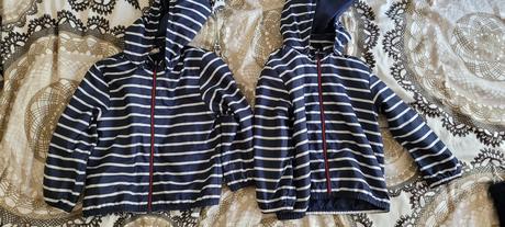 Chlapčenské bundy letné dvojicky, h&m,104