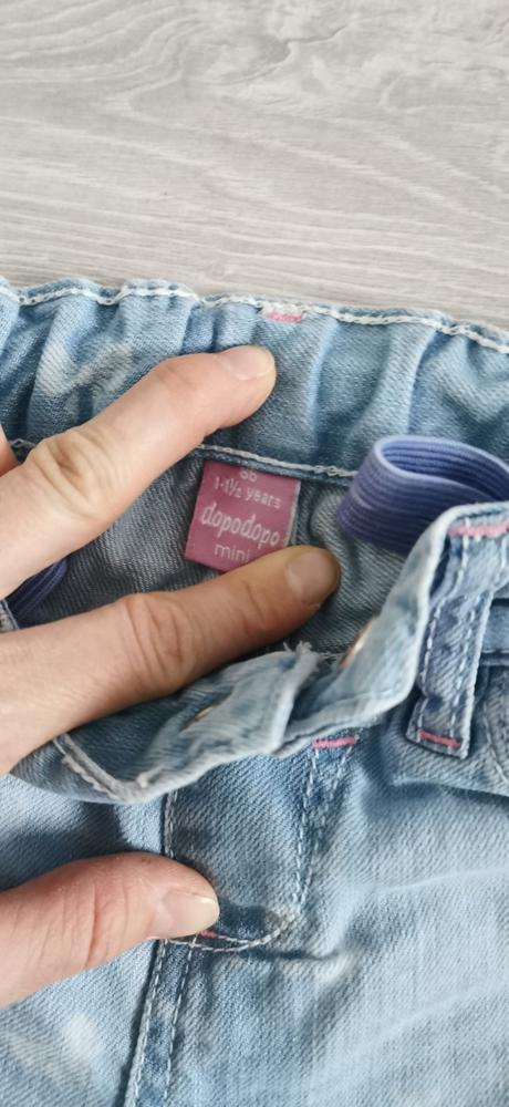 Džínsy pre dievčatko 86-98, 92