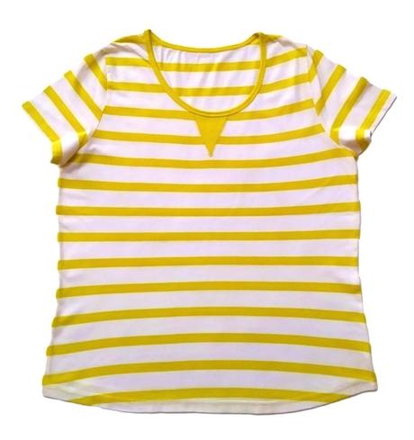 Tričko jablkovo zelený prúžok, 42