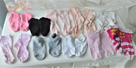 10 párov ponožiek-23/26, 23