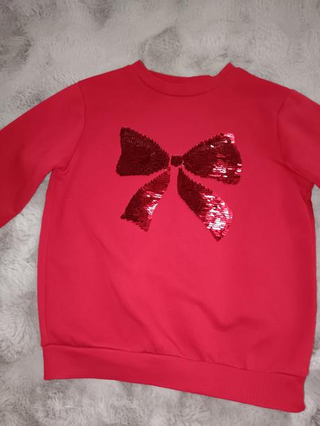 Dievčenská mikinka 122/128, h&m,122