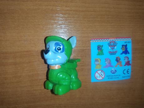 Paw patrol rocky z jogurtu,