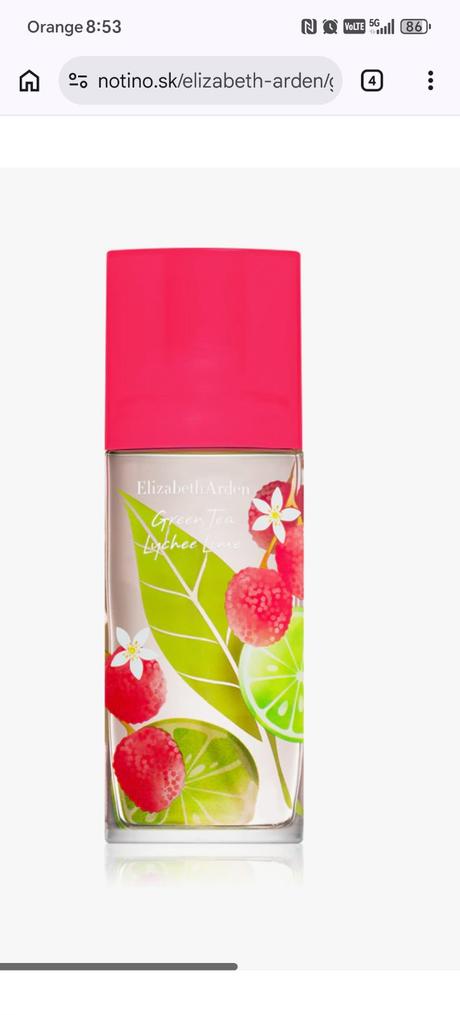 Toalet. voda elizabeth arden green tea lichee lime, 