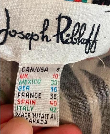 Farebné elastické šaty josephh ribkoff s, s