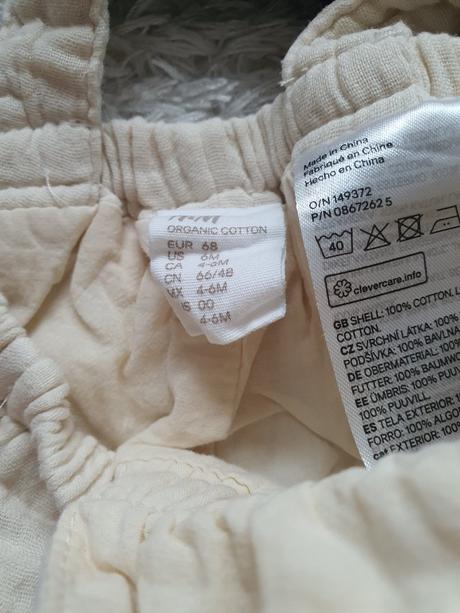 Letný setík h&m 62/68, h&m,68