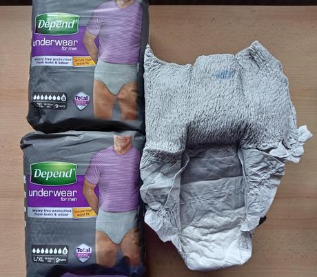 Plienkové nohavičky pre dospelých,