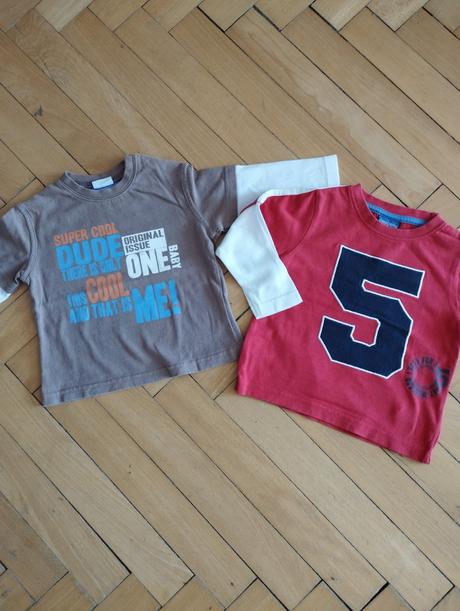 Bavlnené tricka, tesco,80