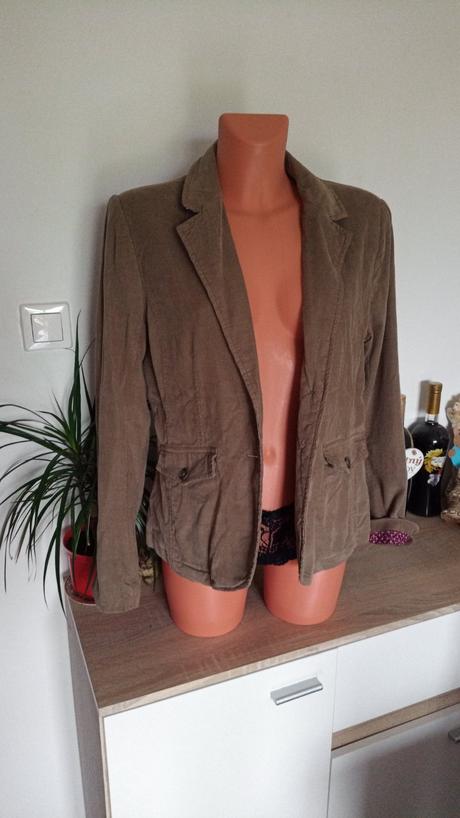 Menčestrové sako v.40/42-m/l, l