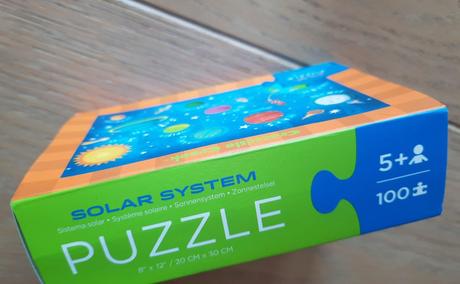 Puzzle solar system, len rozbalene, nepoužité, 