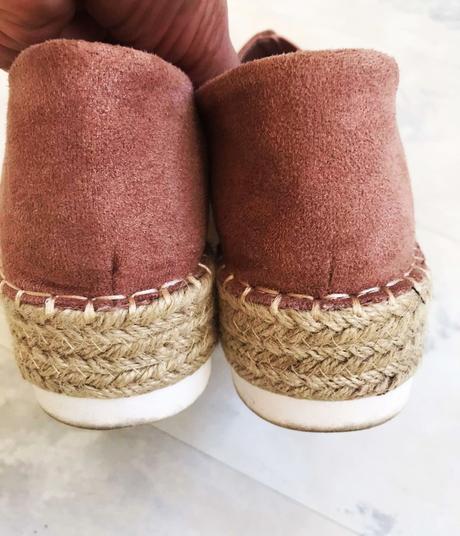 Staroružové semišové espadrilky, 38