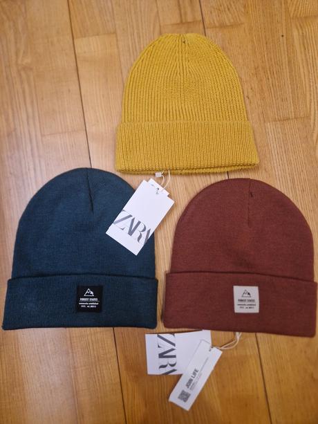 3x čiapka zara, zara,56