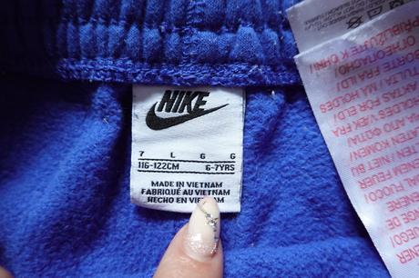 Bavlnené tepláky nike č.116/122, nike,116