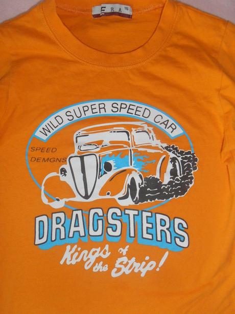 Tričko autíčko č.110/116, 110