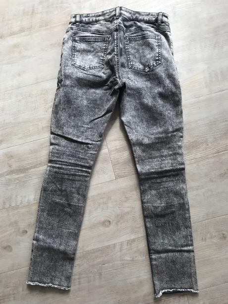 Rifle tmavošedé v.158, h&m,158