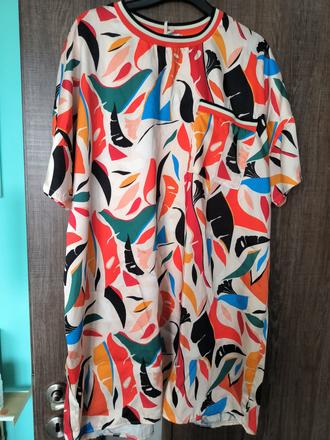 Saténový top/tunika xl/xxl, xl