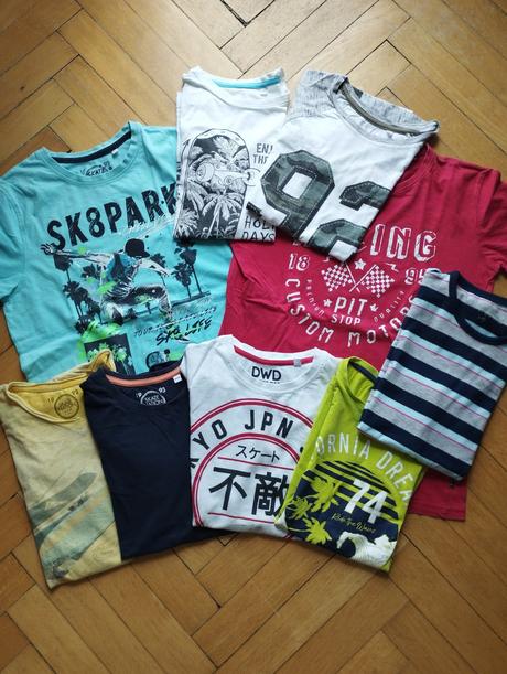 Bavlnené tricka, c&a,146