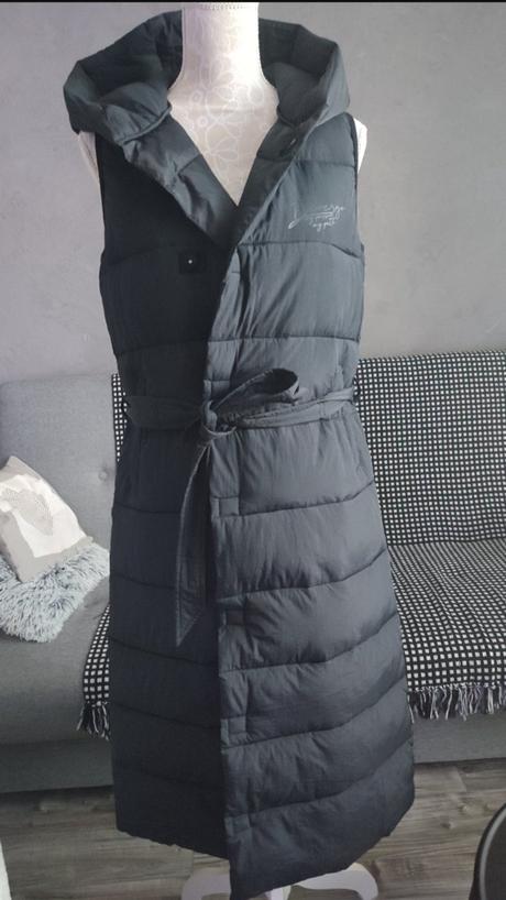 Vesta čierna, devergo,m