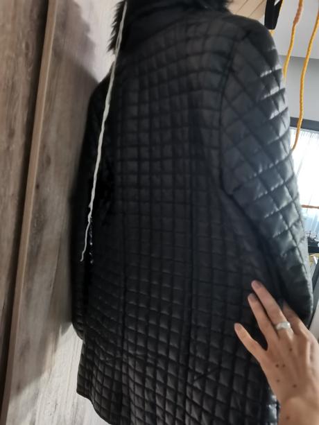 Kabát koženkový, m