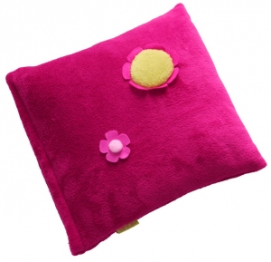 Vankúš dark pink meadow, 