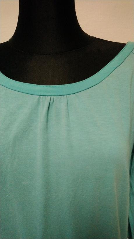 Dámsky elastický modrý top, woman, xl