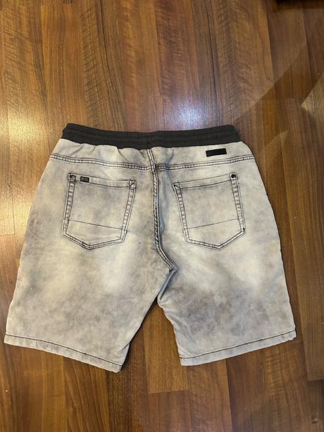 Riflove kraťasy takko nenosené s elastickym pasom, takko,34