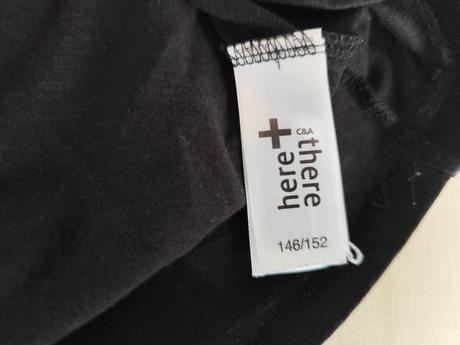 Predám meniace dievčenské tričko, c&a,146