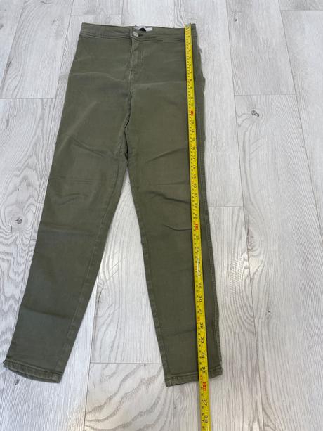 Khaki džínsy, bershka,xs