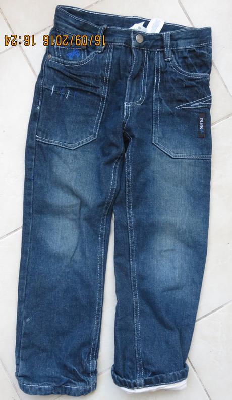 Perfektné podšité riflíky, c&a,122