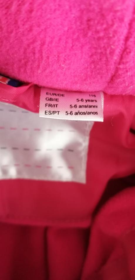 Dievčenská zimná bunda, lupilu,116