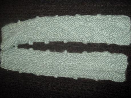 243  pletené rukávniky s visačkou- gate, l