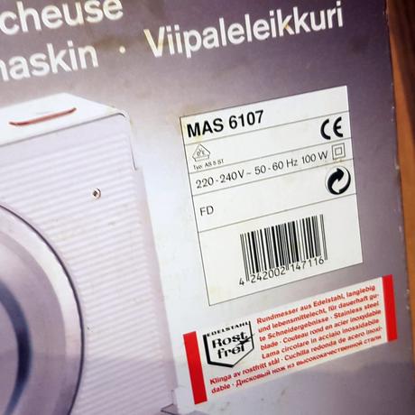 Elektrický univerzálny krájač potravín bosch mas 6, bosch