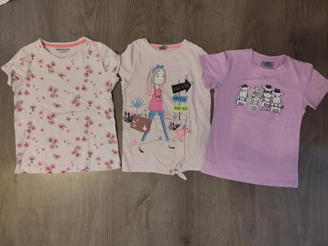 Mix detských tričiek, 122–134