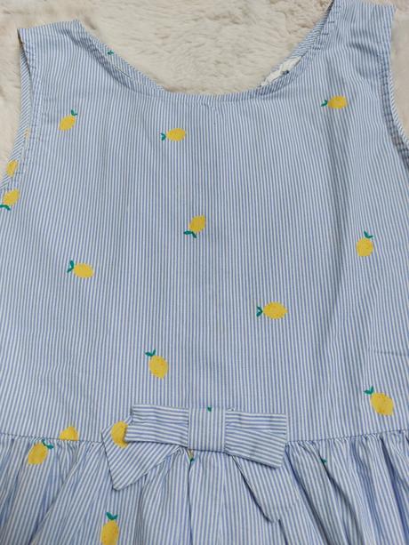 Šaty s citronmi, h&m,140