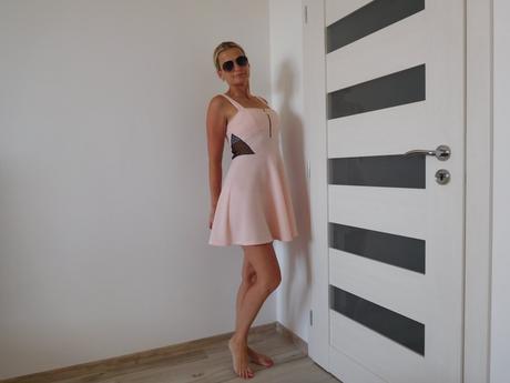 Šaty marhuľkové 36/38 pružné, 36