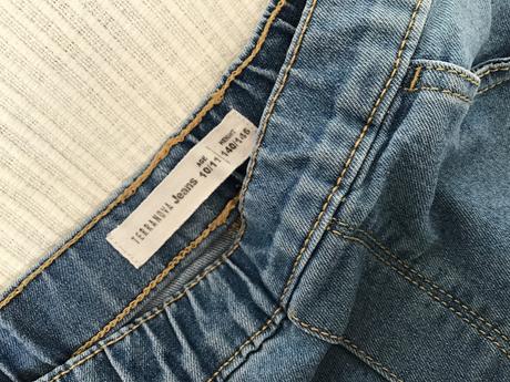 Džínsové nohavice 140/146, terranova,146