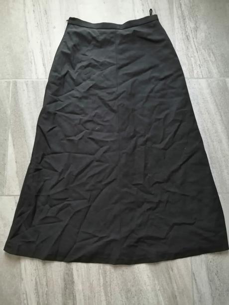 Jemnučká vlnená maxisukňa,v40,elast.,podšitá, 40