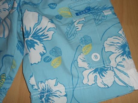 Bledomodre kratasy, h&m,134