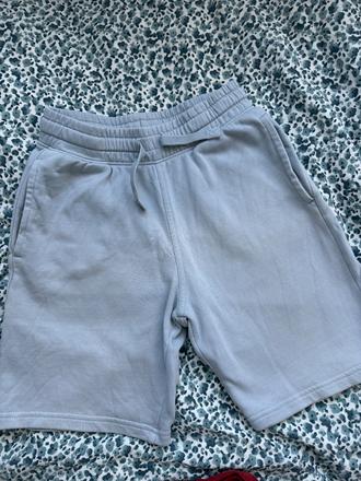 Bledomodré teplákove kraťase, h&m,146