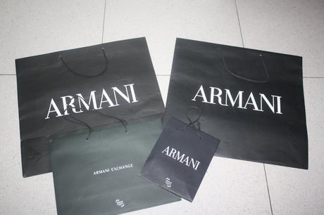 4 x taška armani, armani