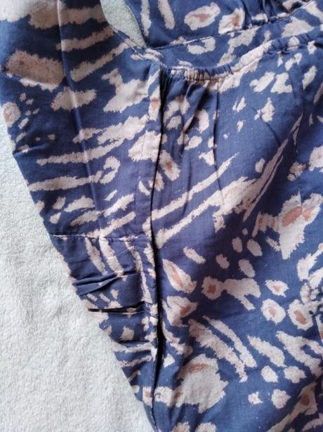 Letné šaty - modro-fialové, h&m,38